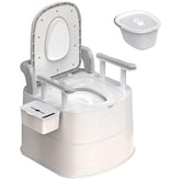 Portable Sealed Heavy Duty Bedside Commode Toilet