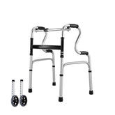 Adjustable Dual Mode Stand Up Walker for Seniors