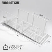 Foldable Heavy Duty Wheelchair Ramp with Handrails