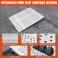 Carbon Steel Door Threshold Ramp for Wheelchair & Doorways