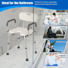Standard Shower Chair | Gray Pad