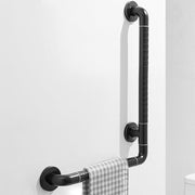 L Shaped Bathroom Non-Slip Shower Grab Bar for Elderly-‎16" x 24"
