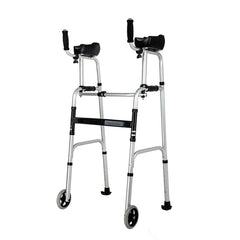 Lightweight Foldable Stand Up Walker with Armrest Pad