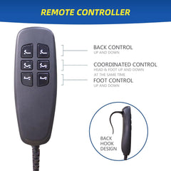 Twin XL Adjustable Bed Frame with Head and Foot Incline